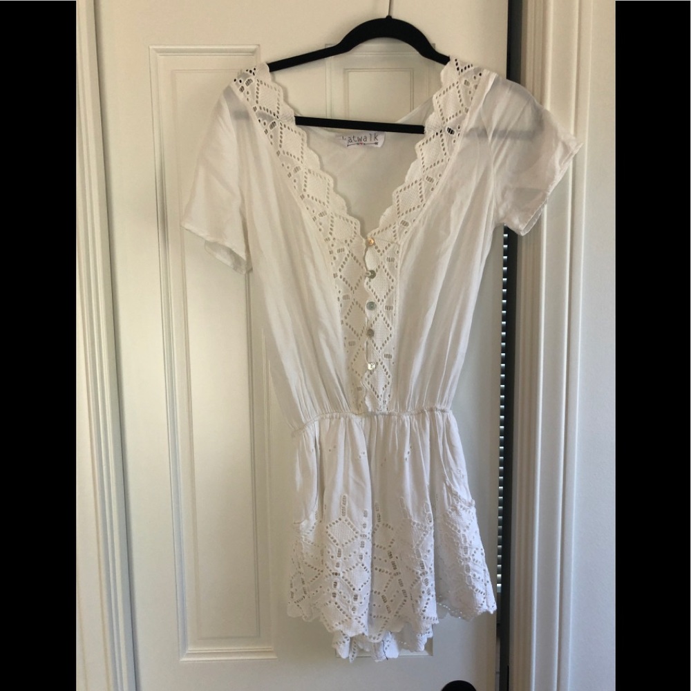 White romper